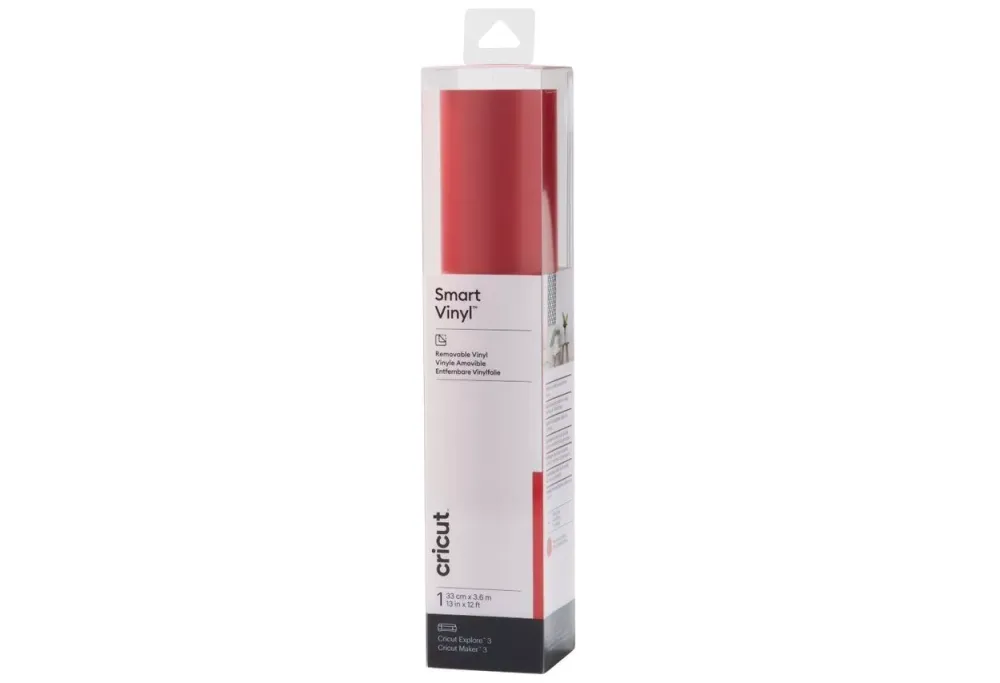 Discount Vinilo Smart Permanente Rojo Maker 3/Explore 3 33x90cm Silhouette