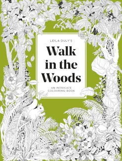 Sale Walk in the Woods An intricate colouring book Colorear