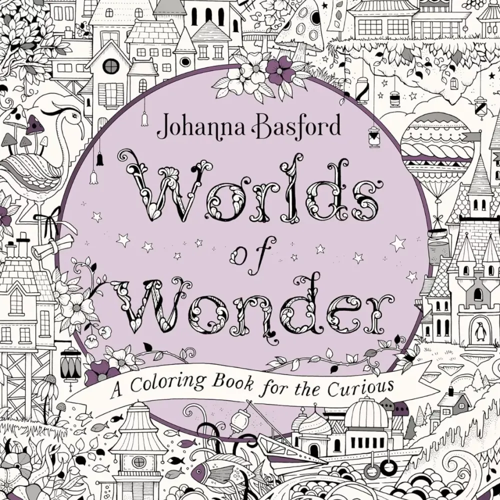 Outlet Worlds of wonder A colouring Book for the Curious Colorear