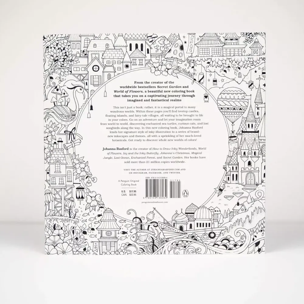 Outlet Worlds of wonder A colouring Book for the Curious Colorear