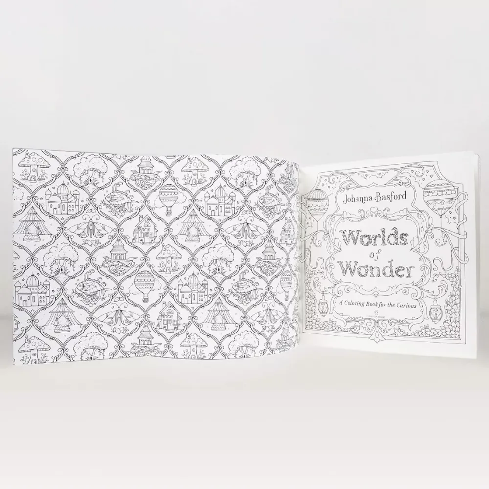 Outlet Worlds of wonder A colouring Book for the Curious Colorear