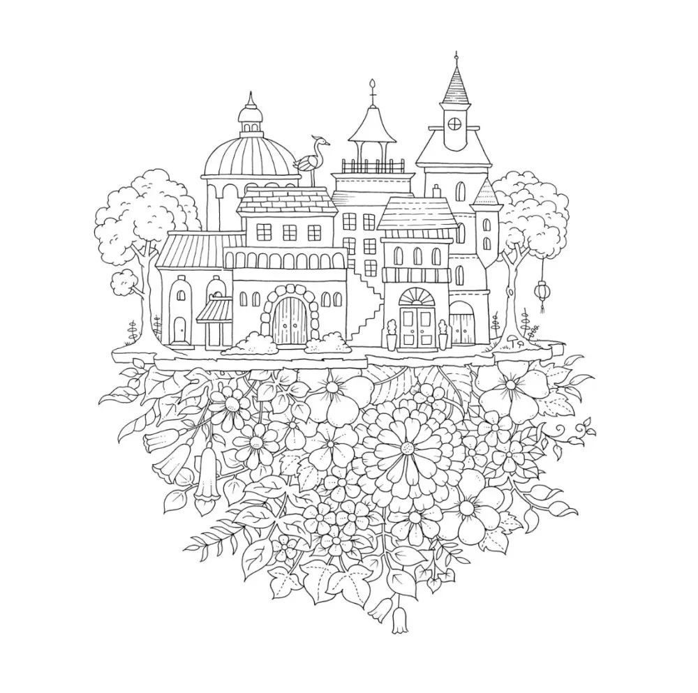 Outlet Worlds of wonder A colouring Book for the Curious Colorear